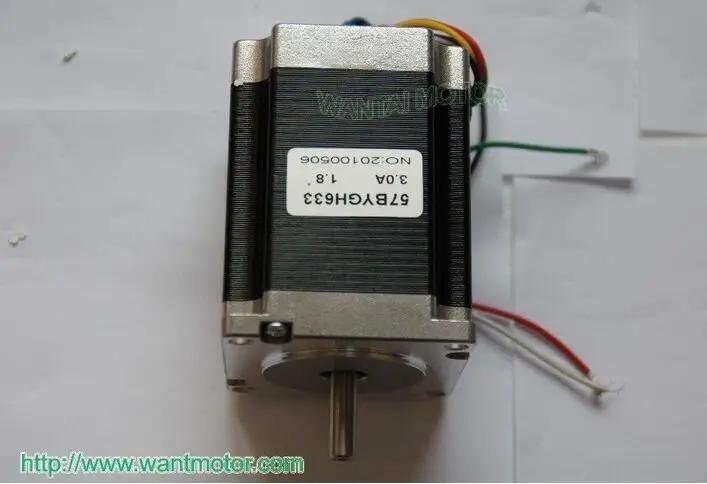 Фото Шаговый двигатель Wantai 1PC Nema23 57BYGH633 3.0A 18 9 kg.cm/270oz-in 78mm CE & ROHS ISO CNC Router Printer 3D Шаговый двигатель Wantai 1PC Nema23 57BYGH633 3.0A 18 9 kg.cm/270oz-in 78mm CE & ROHS ISO CNC Router Printer 3D