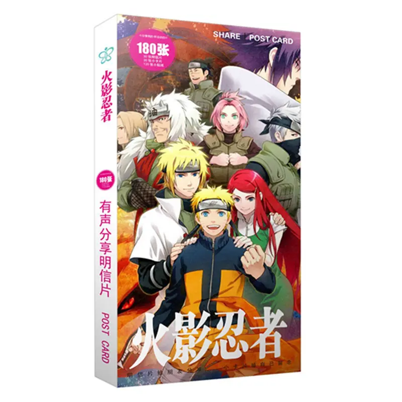 Мультяшные и аниме дневные книги почтовые карты Тоторо/OW/Spirited Away /HOKAGE/natмэ/цельный