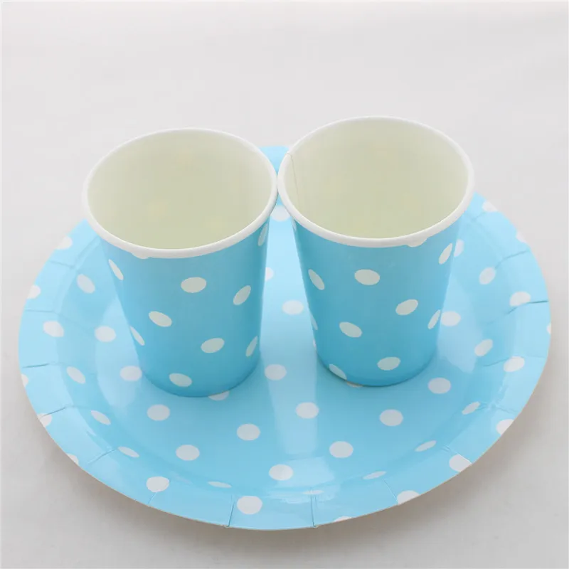 Ipalmay одноразовая бумажная посуда стаканы для напитков декор свадьбы дня рождения