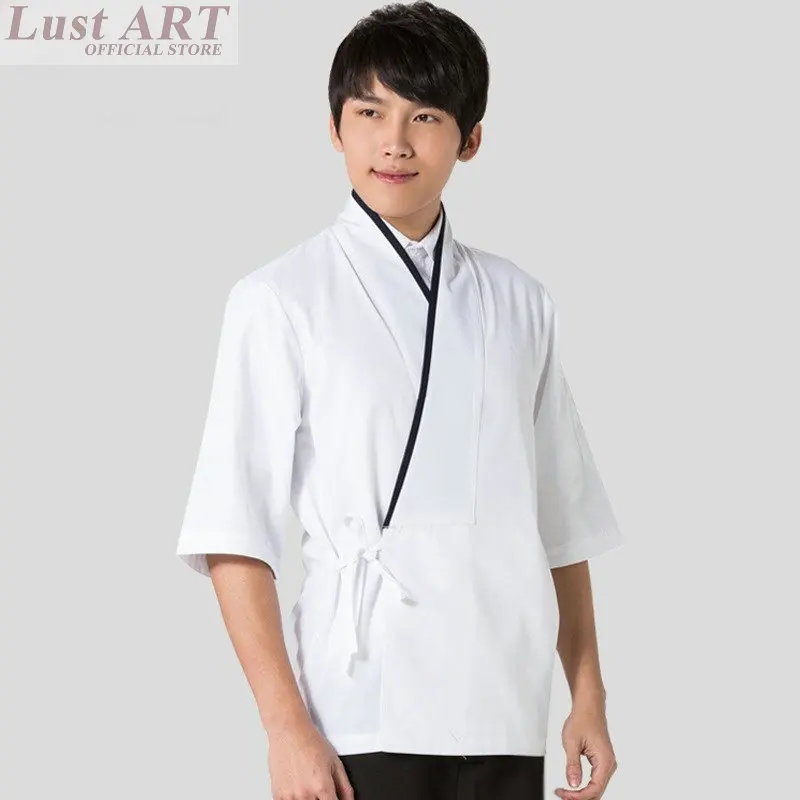 

Food service restaurant uniforms shirts new arrival hotel kitchen japanese restaurant uniforms japanese chef jacket BB084