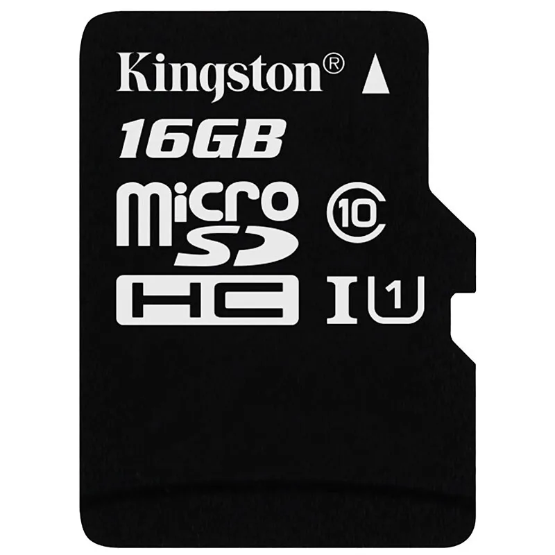 Kingston Micro SD карта 16 Гб класс 10 памяти C10 мини C4 8 SDHC SDXC TF для смартфона Прямая