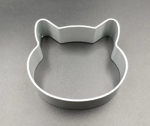 12-Cat head Форма для печенья, изготовленная из алюминиевого сплава, сделай сам, форма для выпечки печенья, инструмент для торта, различные стили, милая форма, 1 шт - Цвет: 12-Cat head