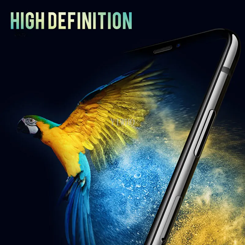 9D Защитная пленка для экрана для Apple IPhone XMax XR X XS MAX взрывозащищенное Закаленное стекло I Phone 6 6s 7 8 Plus черно-белое стекло