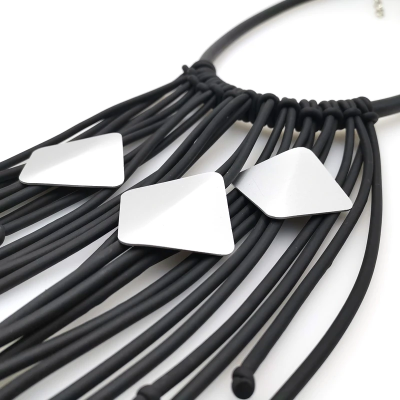 2019 Handmade Prepared By Necklaces For Women Punk Hyperbole Choker Germany Styles Pendant Tassel Necklace High Quality Jewelry |