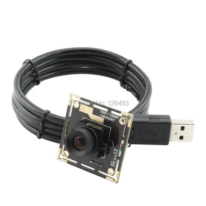 Широкоугольный объектив без искажений 1080P HD CMOS OV2710 MJPEG 30/60/120fps Usb веб камера модуль