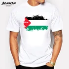 Мужские футболки BLWHSA с флагом Палестины, модные летние футболки с коротким рукавом, брендовые дизайнерские футболки для фанатов Cheer