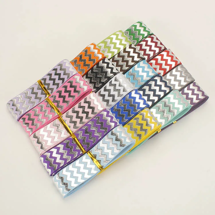 Random 10yards set mixed 10 styles 22mm foil ribbon pattern grosgrain each 1yard Ribbon | Дом и сад