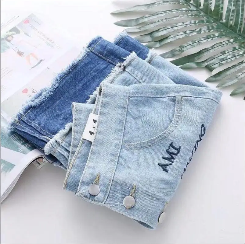 Японский Мори девушка вышивка печати Джинсовая юбка 2018 женские летние новые