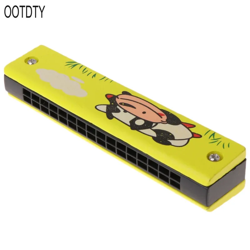 16 отверстий милая Губная гармошка детский духовой инструмент Музыкальная