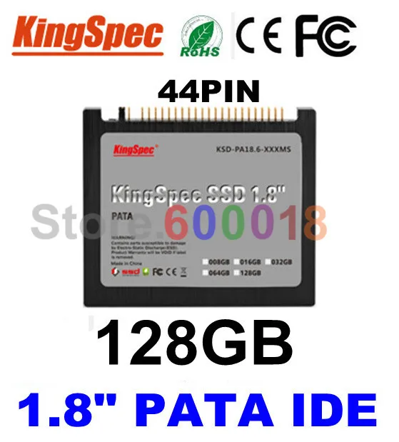 L Kingspec 1.8 &quotдюйма PATA IDE 44PIN ssd Solid State Disk 128 ГБ Внутренний Жесткий Диск Ноутбука Для IBM