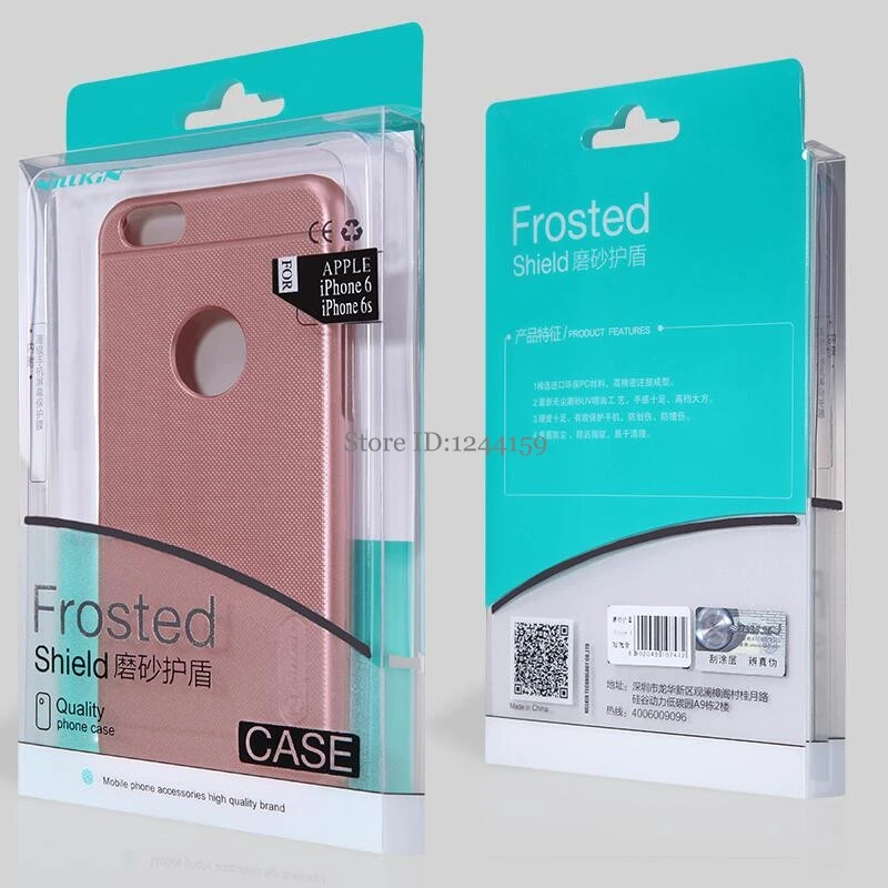 

For Apple iPhone 8 Phone Case NILLKIN Frosted PC Plastic back Cover For iPhone 8 Case Cover with Gift