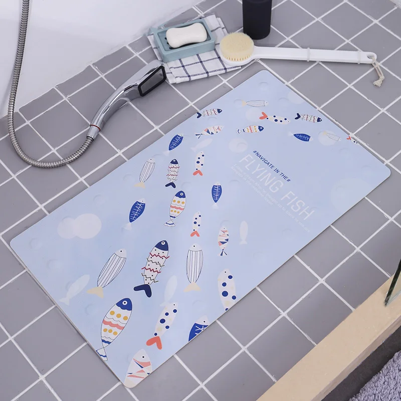Новинка нескользящий коврик для ванной кухонный с рисунком мультяшного кролика