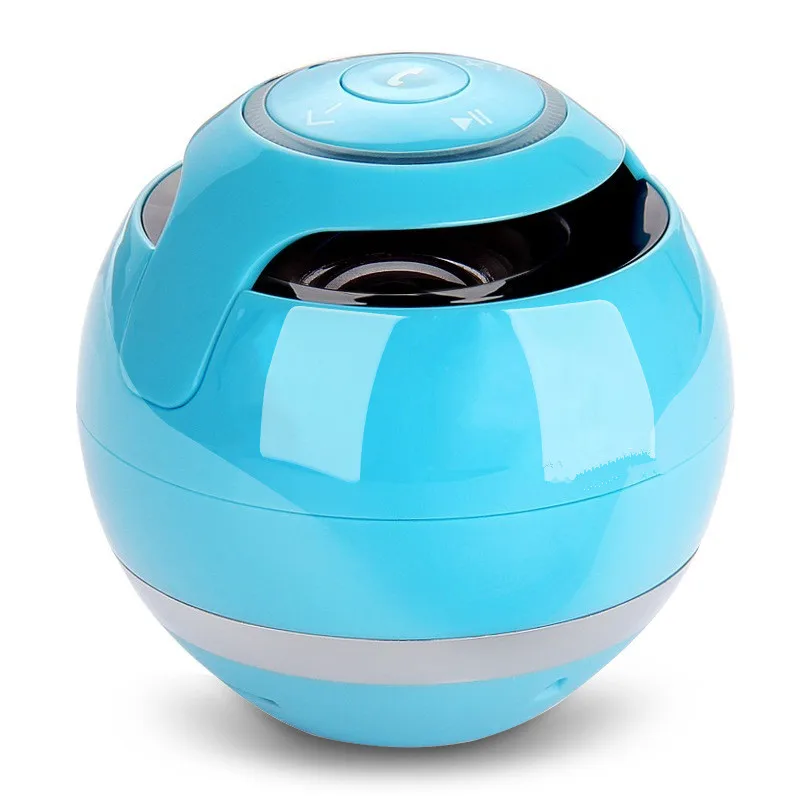 New Portable Mini LED Bluetooth wireless Speaker Ball Support Hand-free TF Card Aux In Stereo Super Bass MP3 Music Player | Электроника