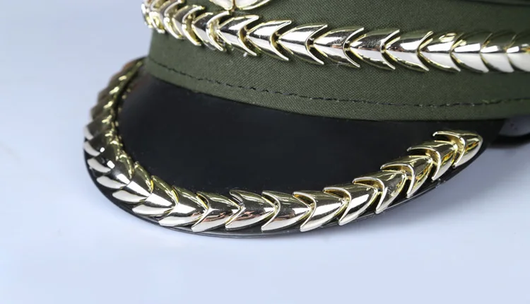 Новая военная камуфляжная большая армейская Кепка COS bar ds костюмы Кепка аксессуары шляпа ручной работы
