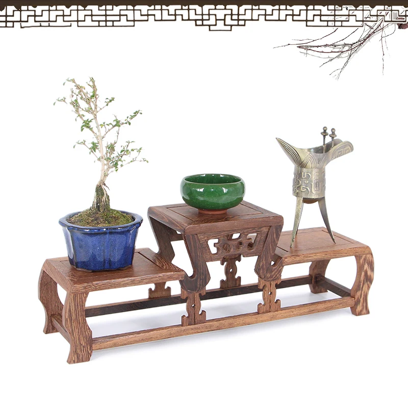 Подставка для статуи Будды каменная антикварная полка подставка цветочного