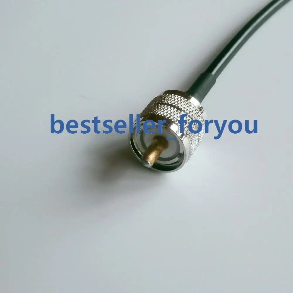 UHF SO 239 Женский к PL 259 Мужской адаптер Перемычка pigtail коаксиальный кабель RG58 50