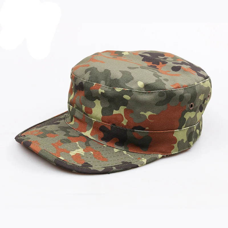 German Camo Пустыня немецкая цифровая лесная черная ACU лесная камуфляжная Военная армейская охотничья тактическая Кепка s шляпа Горячая Распродажа - Цвет: German Camo