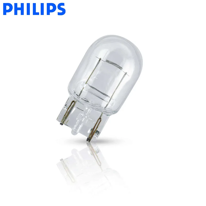 10 шт. Philips W21W T20 12 в 21 Вт Премиум видения стандартный автомобильный указатель поворота Стоп-сигнал 12065CP