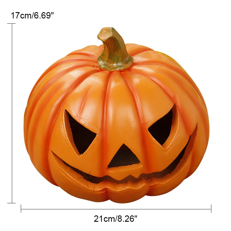 Креативные фигурки тыквы на Хэллоуин модель смолы поделки милая тыква