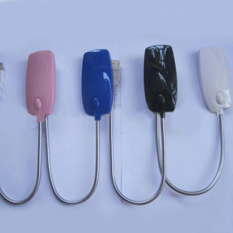 Четырехъядерный 1 шт. ультра яркий гибкий светодиодный USB светильник для чтения