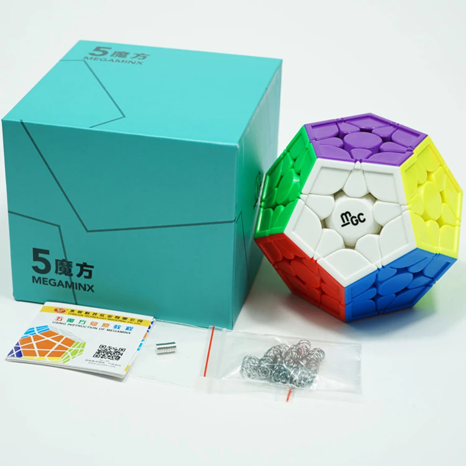 YJ MGC Megaminxed 3x3 магнитные липкие профессиональные магические кубики YongJun 12
