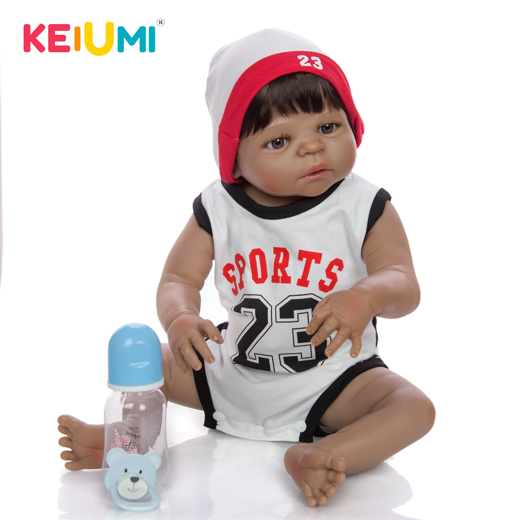 Реалистичные силиконовые куклы Reborn Baby Boy 23 дюйма 57 см|Куклы| |