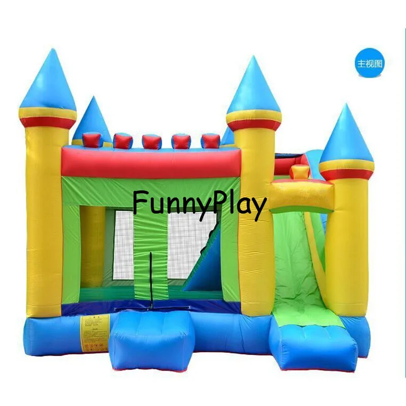 Надувной домик для прыжков надувной замок игрушка детей в помещении и на улице