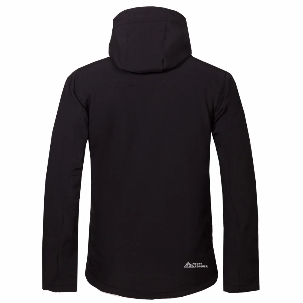 2019 New Style Men Hiking Jacket Windproof Water Repellent Softshell Fleece Male Autumn Spring Clothing Riding Climbing Coat | Спорт и