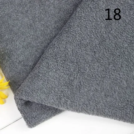 18 Meetee 100/200 см X 160 см флис ткань короткая бархатная кукла швейная ткань DIY Ручная Скрапбукинг шляпа одежда материал FA009 - Цвет: 18