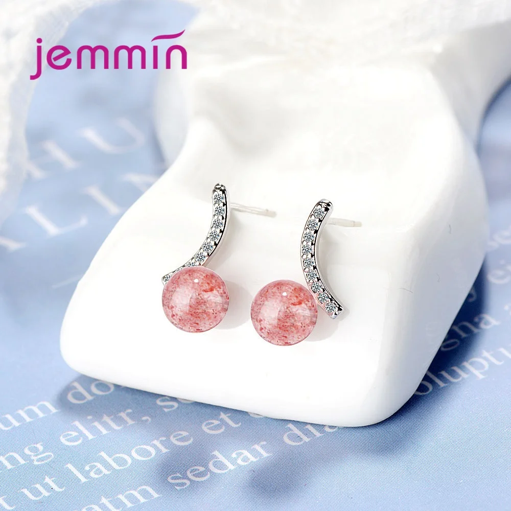 New Attractive Women Fashion 925 Sterling Silver Earrings Trendy Wedding Engagement Party Jewelry Wholesale/Retail | Украшения и