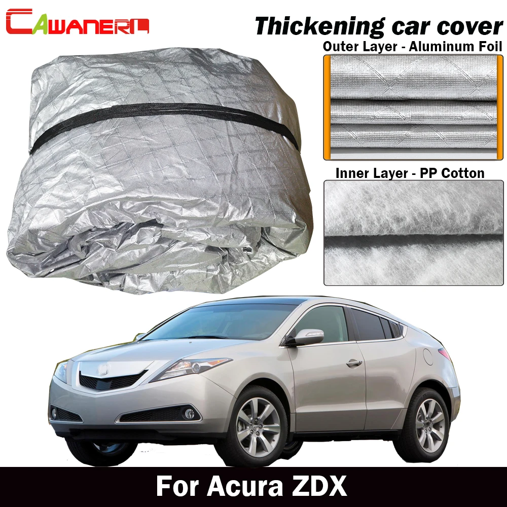 Водонепроницаемый чехол Cawanerl для автомобиля Acura ZDX внутренний хлопковый