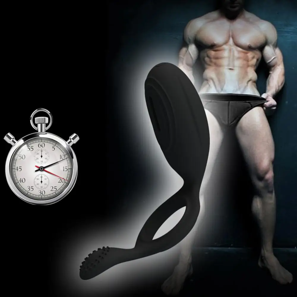 Вибрирующее кольцо на пенис для мужчин вибраторы клитора и точки G мощные