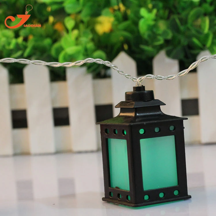 Черный цвет фонарь свет летний струнный фея праздник светодио дный светодиодный