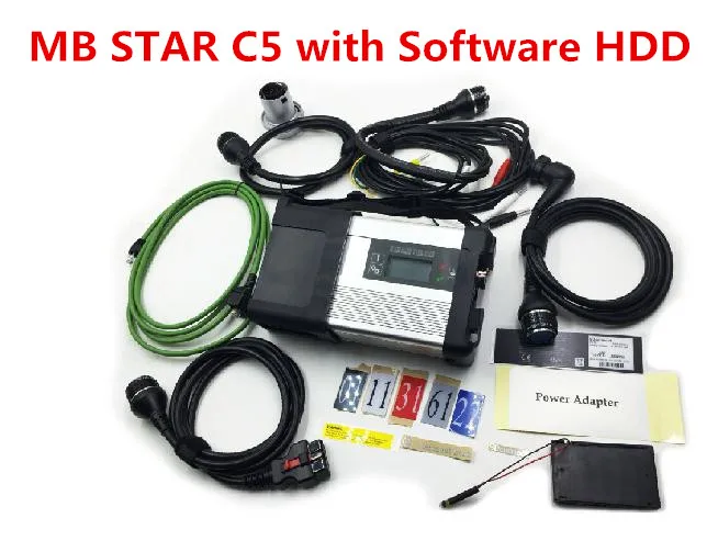 MB STAR C5 для Mercedes Benz obd 2 Разъемы SD Connect 5 и /12 DTS программного обеспечения HDD OBD2 odb2 автомобильный диагностический инструмент