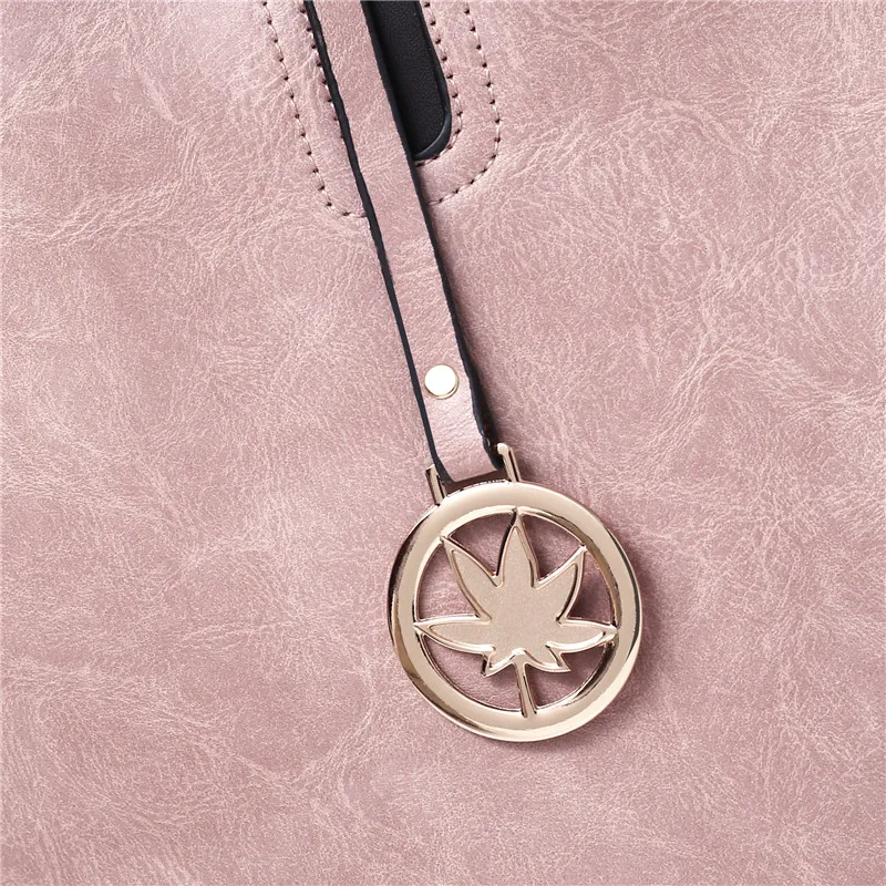 Сумка-тоут из искусственной кожи высокого качества 3 шт./компл. женская сумка на