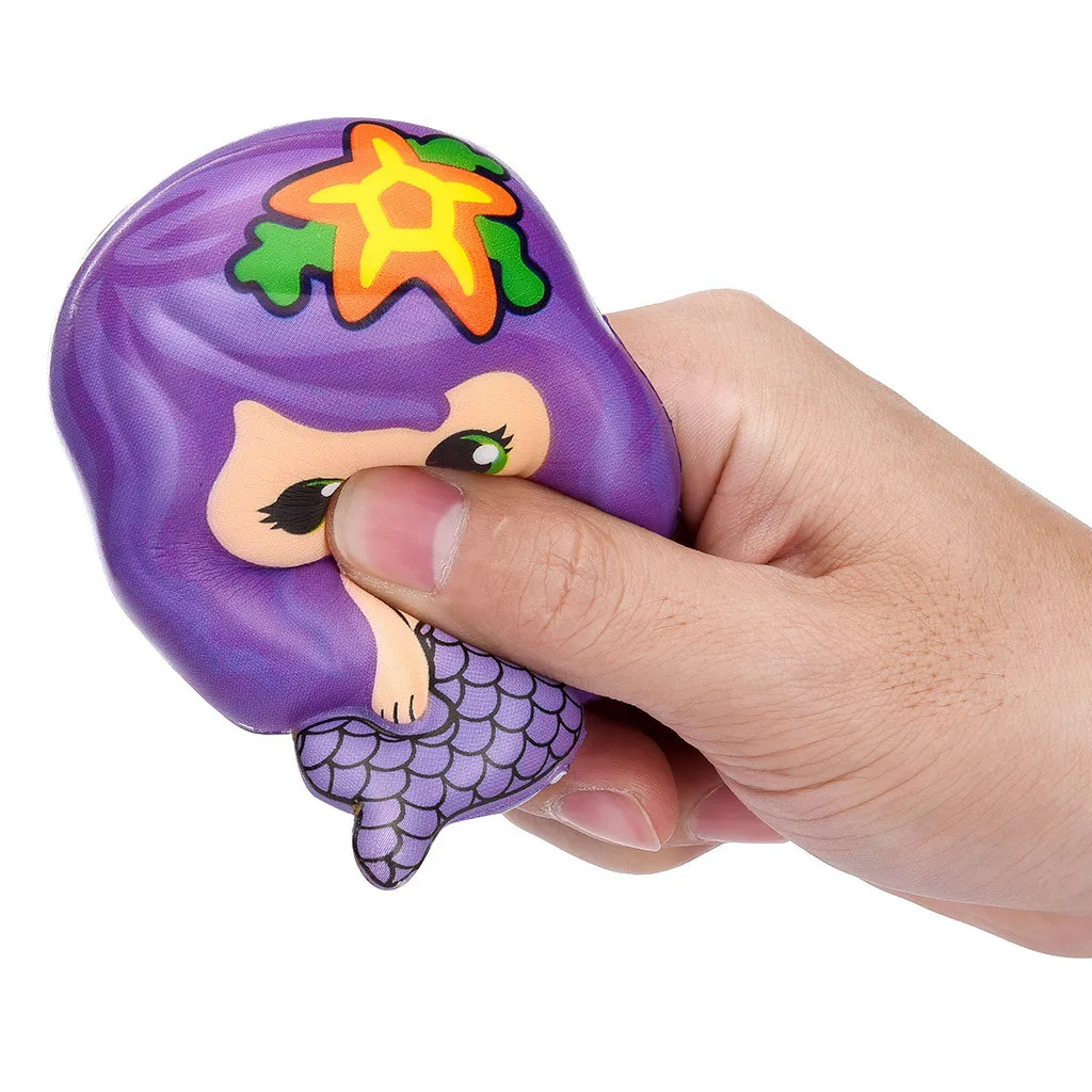 Кавайная мягкая игрушка Русалка мягкая игрушка мягкий медленно поднимающийся крем ароматизированный антистресс Декор подарки мягкая игрушка антистресс