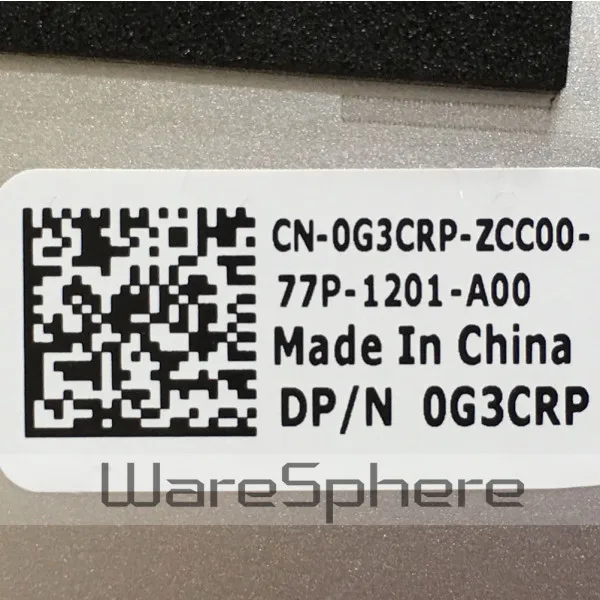 Новый оригинальный ЖК задний чехол для Dell Inspiron 15D 7570 G3CRP 0G3CRP серебристо без TS|Сумки