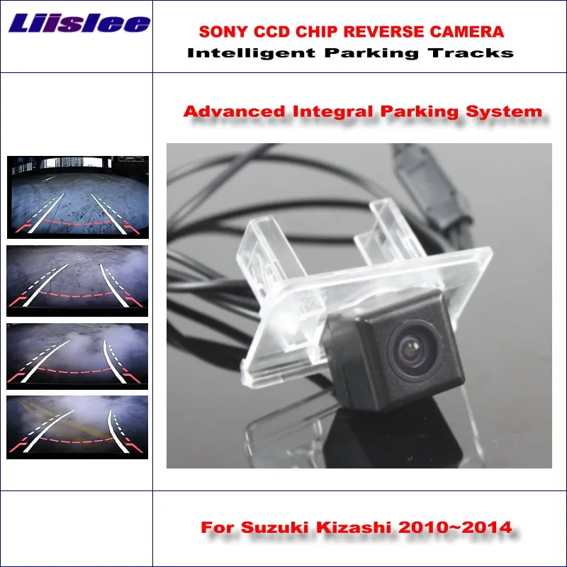

Liislee задняя камера для Suzuki Kizashi 2010 ~ 2014 Интеллектуальные парковочные треки резервного копирования обратного/динамического наведения Tragectory