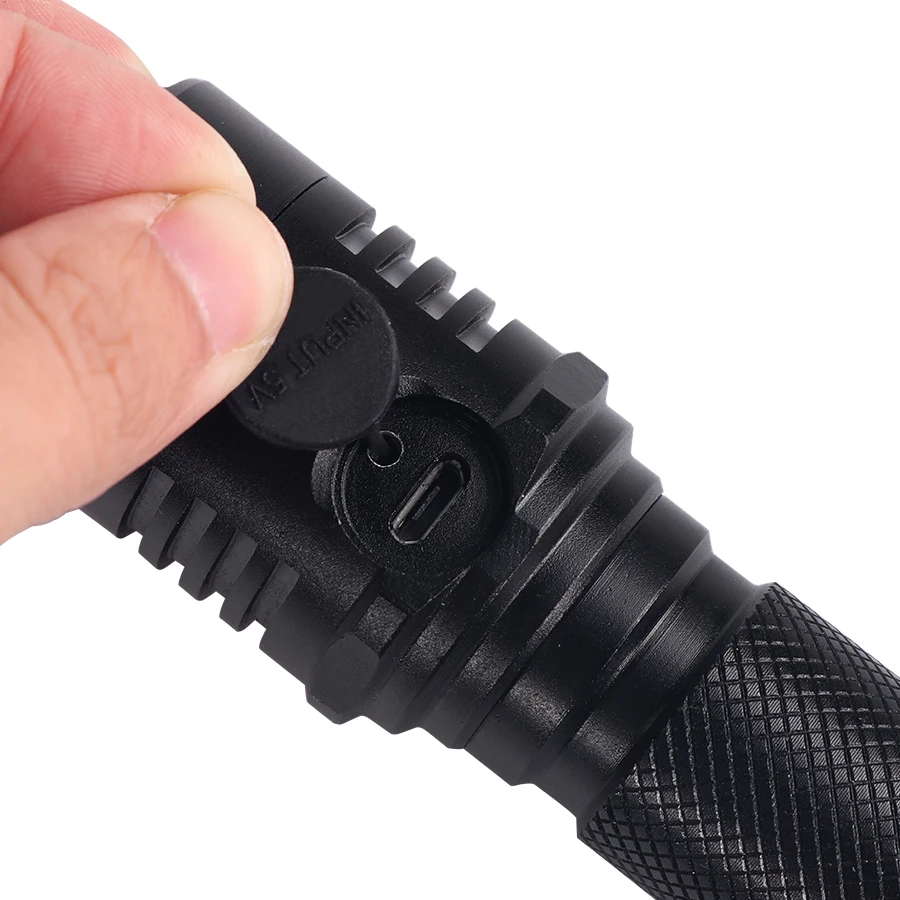 USB Oplader Krachtige Super Heldere LED Zaklamp XML 3506 T6 20000 люмен 5 Modi Zoomen Torch Voor Outdoor Tactische Jacht|Фонарики и