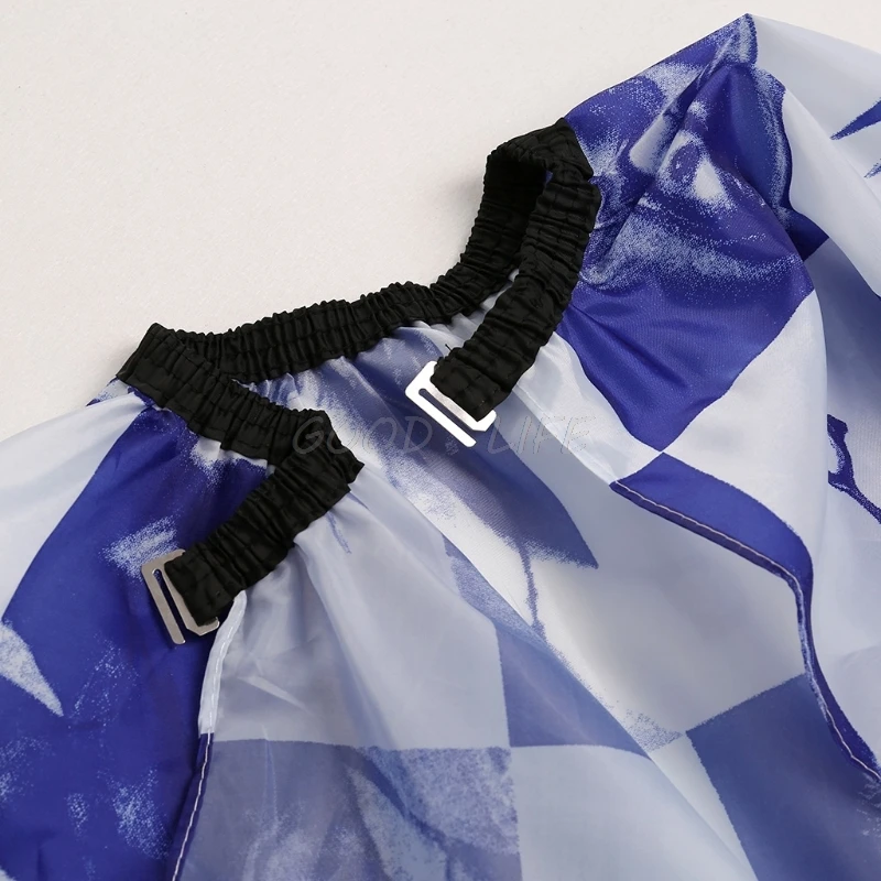

Salon Hair Cut Hairdressing Hairdresser Waterproof Barbers Cape Gown Cloth New