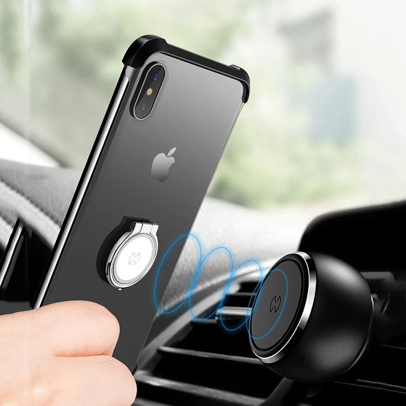 XUNDD для iPhone XS Max чехол магнитный автомобильный держатель четыре угла подушка
