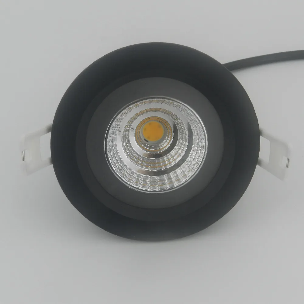 Светодиодный потолочный светильник круглая Встраиваемая лампа COB CREE 12 Вт для