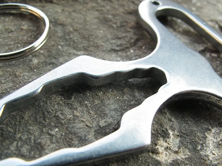 1 шт. многофункциональный комбинированный ключ для самообороны EDC открывалка