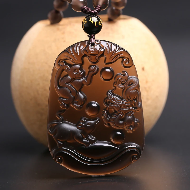 Ожерелье с подвеской в виде обезьяны крысы драконов для мужчин и женщин|Подвески|