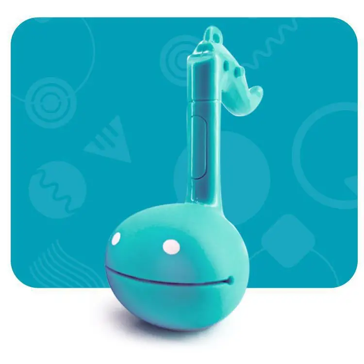 Синий Знаменитые песни Otamatone музыкальные игрушки для детей Tadpole электронные музыкальные инструменты Мелодия инструмент Электронный орган образование игрушки - Цвет: Синий