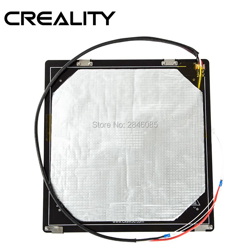 Фабрика питания Creality 3D части черный кровать с подогревом пластина для CREALITY CR X