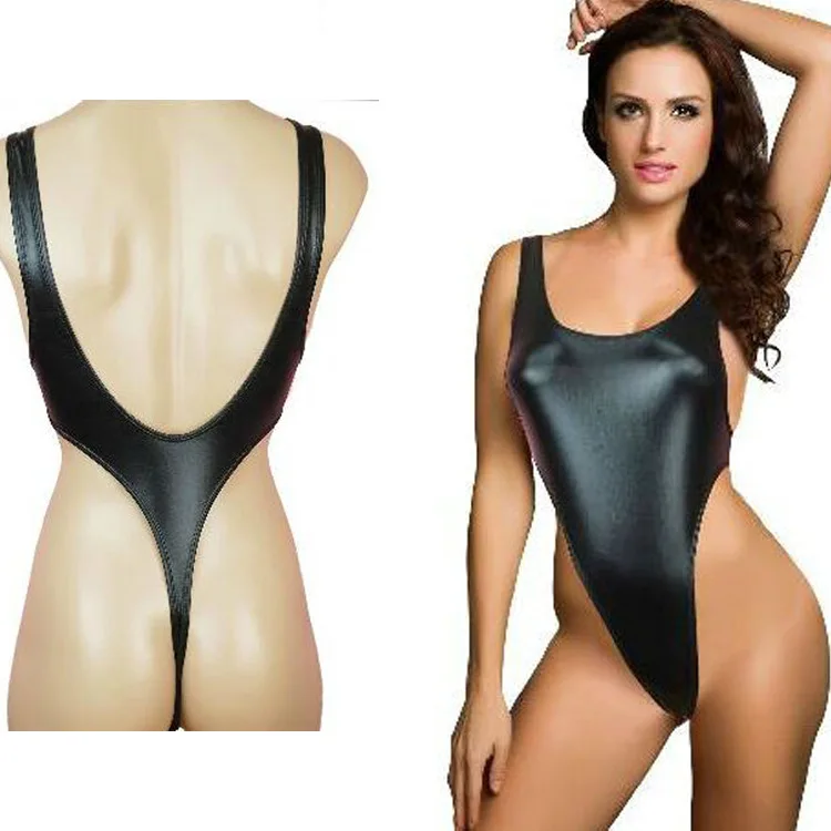 

Patent Leather Foreign trade sexy underwear European and American sexy underwear sexy underwear women lingerie