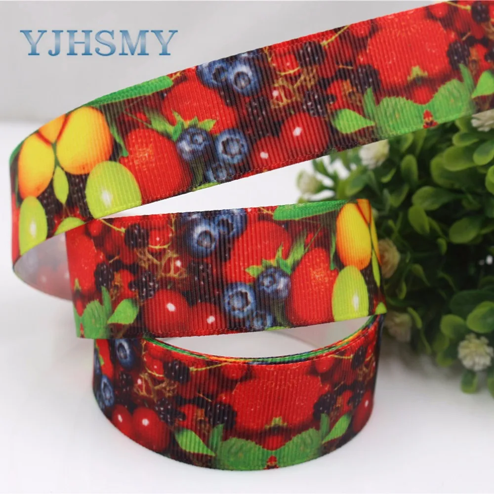 YJHSMY F-17504-1000 25 мм 10 ярдов мультфильм ленты термопечать grosgrain Свадебные аксессуары
