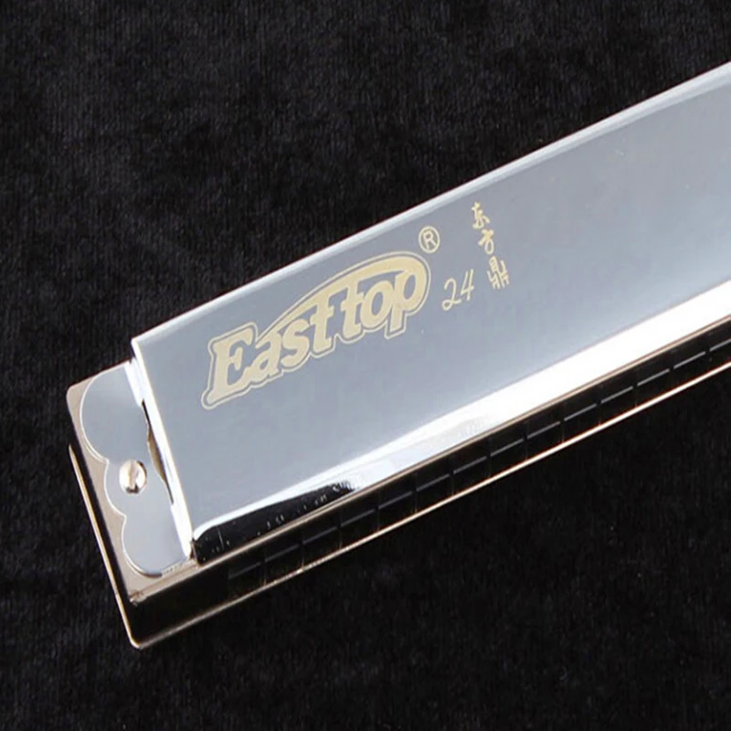 Профессиональная гармоника T2408 Easttop с 24 отверстиями профессиональная