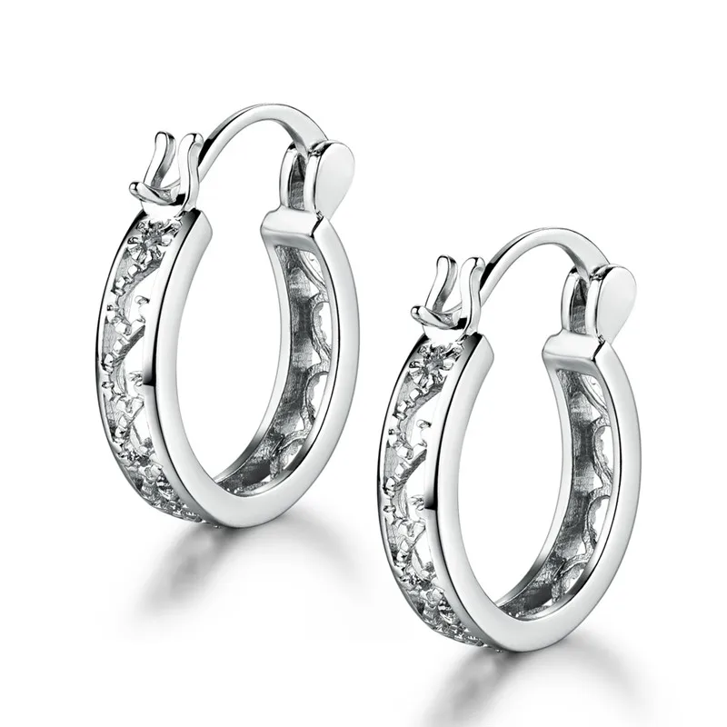 GULICX 2017 модные маленькие круглые серьги в виде корзин для женщин